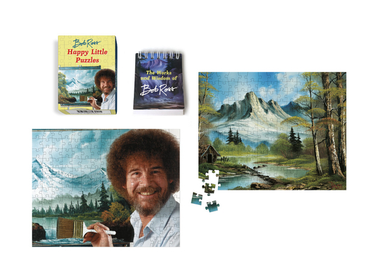 Bob Ross: Happy Little Puzzles (RP Minis) Cover Image