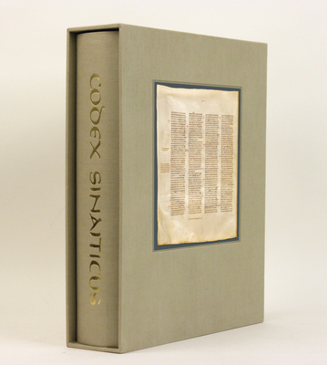 Codex Sinaiticus, with Slipcase: Facsimile Edition Cover Image