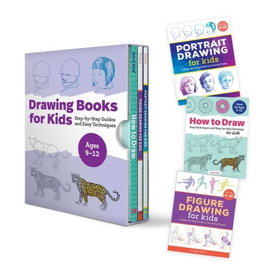 Drawing Books for Kids Box Set : Step-by-Step Guides and Easy Techniques  (Paperback)