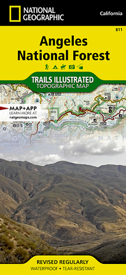 Angeles National Forest Map (National Geographic Trails Illustrated Map #811)