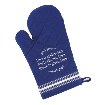 Oven Mitt Love Joy Grace By Christian Art Gifts (Created by) Cover Image