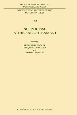 Scepticism in the Enlightenment (International Archives of the History of Ideas Archives Inte #152) Cover Image
