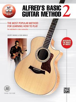 Alfred's Basic Guitar Method, Bk 2: The Most Popular Method for Learning How to Play, Book & Online Audio Cover Image