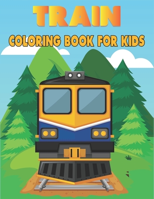 Train Coloring Page – Color My Pages