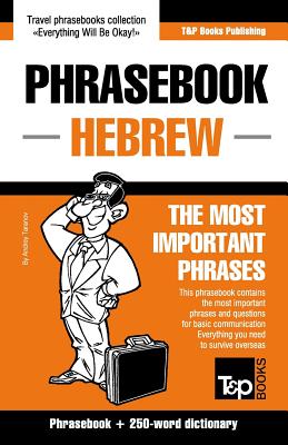 English-Hebrew phrasebook and 250-word mini dictionary By Andrey Taranov Cover Image