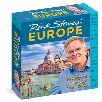 Rick Steves' Europe Page-A-Day Calendar 2024: 365 Days of Europe's Great Cities By Workman Calendars, Rick Steves Cover Image