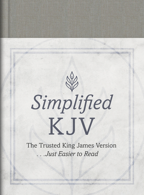 The Barbour Simplified KJV [Pewter Branch] Cover Image