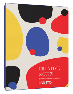 Creative Notes: 20 Notecards and Envelopes (Greeting Cards with Colorful Geometric Designs, Minimalist Everyday Blank Stationery for a Creative Lifestyle) Cover Image
