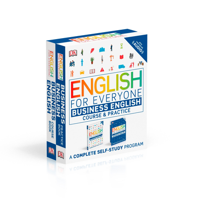 English for Everyone Slipcase: Business English Box Set: Course and Practice Books—A Complete Self-Study Program (DK English for Everyone) Cover Image