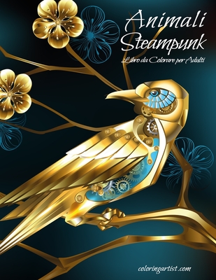Animali Steampunk Libro da Colorare per Adulti (Paperback)