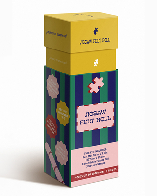 Jigsaw Puzzle Felt Roll Mat - Portable Roll-Up Puzzle Storage By Journey Of Something (Created by) Cover Image