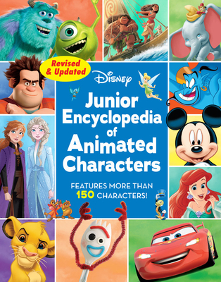 Junior Encyclopedia of Animated Characters (Refresh) By Disney Books Cover Image