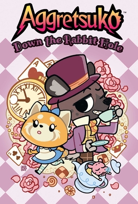 Aggretsuko: Down the Rabbit Hole By Patabot, Andrew Dalhouse (Illustrator) Cover Image