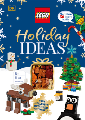 LEGO Holiday Ideas: With Exclusive Reindeer Mini Model (Lego Ideas) By DK Cover Image