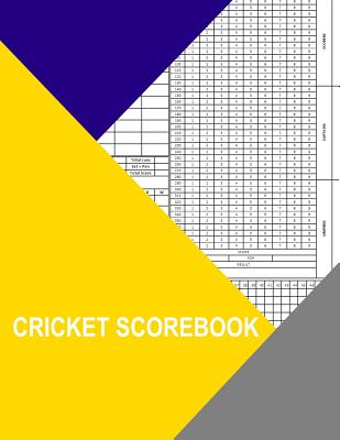 Cricket Scorebook Cover Image