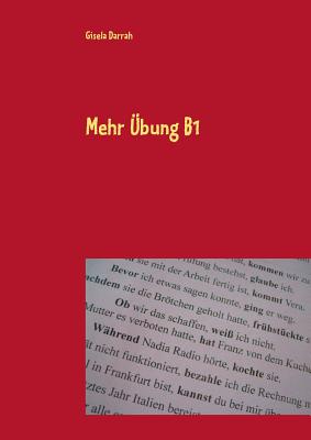 Mehr Übung B1: Kopiervorlagen zur Grammatik, Deutsch als Fremdsprache Cover Image