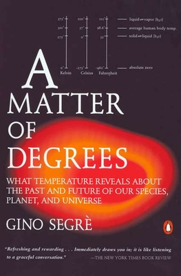 A Matter of Degrees: What Temperature Reveals about the Past and Future of Our Species, Planet, and U niverse Cover Image