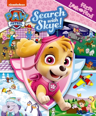 Nickelodeon Paw Patrol: Search with Skye! First Look and Find Cover Image