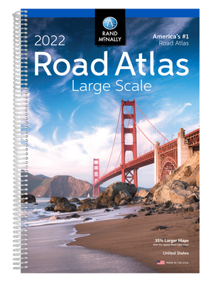 2022 Large Scale Road Atlas By Rand McNally Cover Image