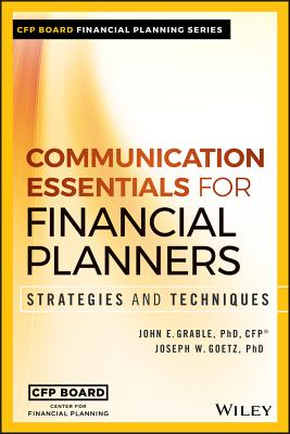 Communication Essentials for Financial Planners: Strategies and Techniques Cover Image