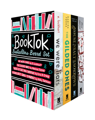 BookTok Bestsellers Boxed Set: We Were Liars; The Gilded Ones; House of Salt and Sorrows; A Good Girl's Guide to Murder By Erin A. Craig, Namina Forna, Holly Jackson, E. Lockhart Cover Image