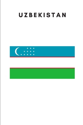 Uzbekistan: Country Flag A5 Notebook to write in with 120 pages By Travel Journal Publishers Cover Image