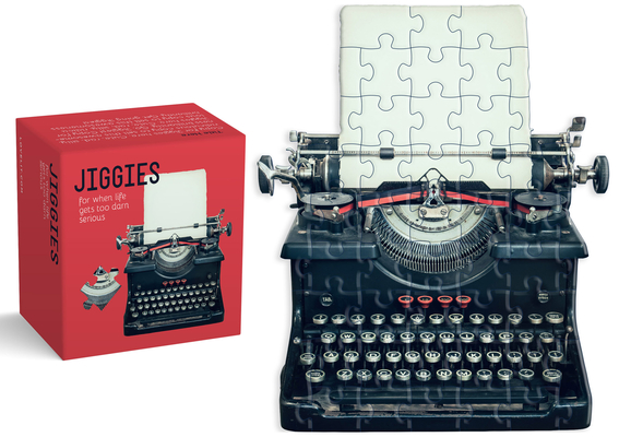 Typewriter Jiggie Puzzle: Die-Cut 86-Piece Jigsaw By Gibbs Smith (Created by) Cover Image
