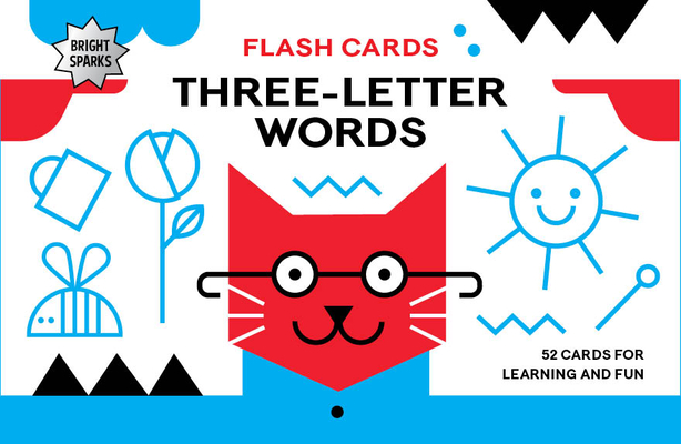 Bright Sparks Flash Cards - Three-Letter Words By Lipniewska Dominika (Illustrator) Cover Image