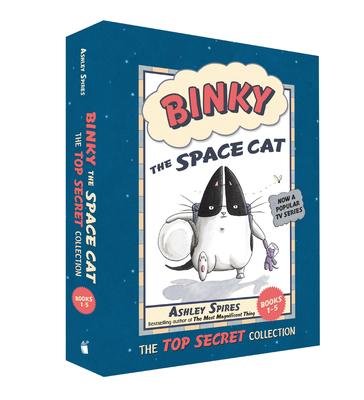 Binky the Space Cat: The Top Secret Collection (Binky Adventure, A) By Ashley Spires, Ashley Spires (Illustrator) Cover Image