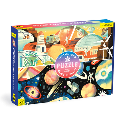 Space Mission 100 Piece Double-Sided Puzzle By Galison Mudpuppy (Created by) Cover Image