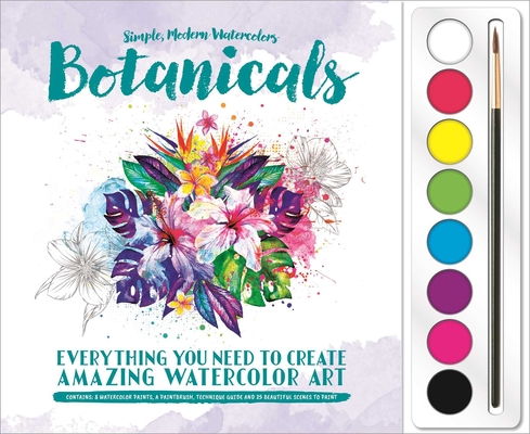 Botanicals: Watercolor Paint Set Cover Image
