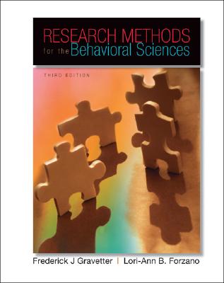 Research Methods for the Behavioral Sciences Cover Image