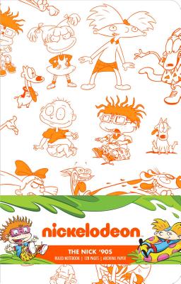 The Nick '90s Ruled Notebook (90's Classics) By Insight Editions Cover Image