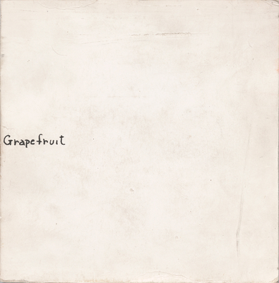 Yoko Ono: Grapefruit By Yoko Ono (Artist) Cover Image