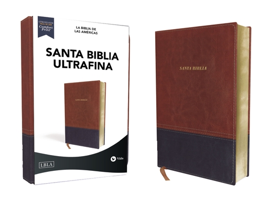 Lbla Santa Biblia Ultrafina, Leathersoft, Café By La Biblia de Las Américas Lbla Cover Image