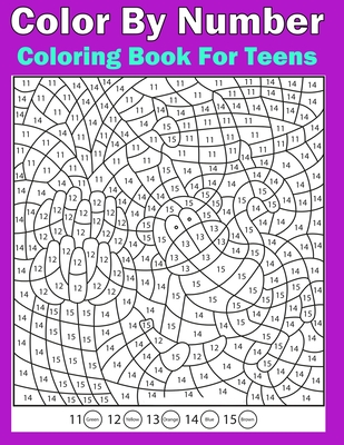 Download Color By Number Coloring Book For Teens 50 Stress Relieving Designs For Teens And Adults Relaxation Creative Haven Color By Number Books Paperback Sparta Books