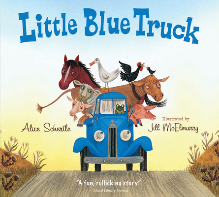 Little Blue Truck Padded Board Book Cover Image