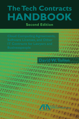The Tech Contracts Handbook: Cloud Computing Agreements, Software Licenses, and Other It Contracts for Lawyers and Businesspeople Cover Image