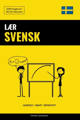 Lær Svensk - Hurtigt / Nemt / Effektivt: 2000 Nøgleord By Pinhok Languages Cover Image