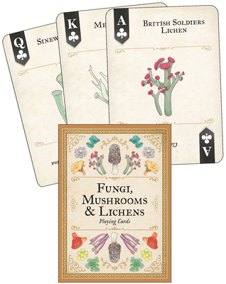 Fungi, Mushrooms & Lichens Playing Cards (Art of Nature)
