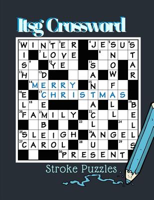 Itsg Crossword Stroke Puzzles: Crossword Puzzle Books For Adults And Teenagers, Peace of Mind Word Search, Related Word Search Puzzles, (Crossword Co Cover Image