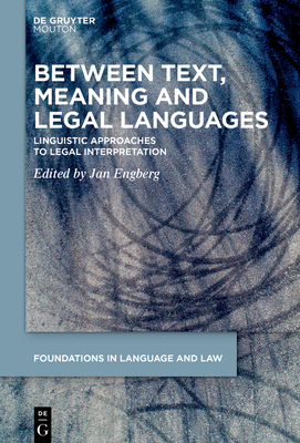 Legal Language and the Sea (Foundations in Language and Law [fll] #4 ...