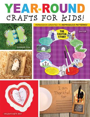 Year-Round Crafts for Kids (I'm Learning the Bible Activity Book) Cover Image
