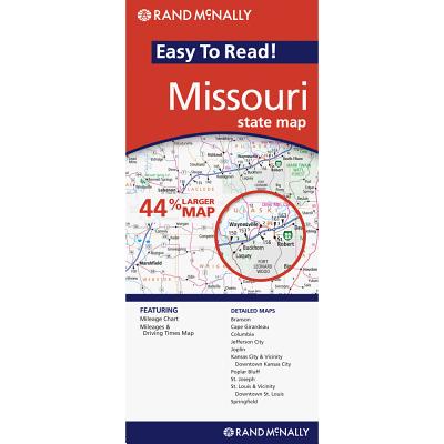 Missouri Easy to Read By Rand McNally (Manufactured by) Cover Image