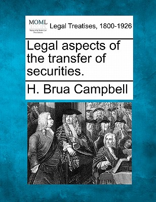 Legal Aspects of the Transfer of Securities. Cover Image