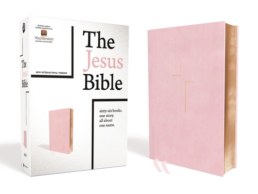 The Jesus Bible, NIV Edition, Imitation Leather, Pink By Passion Publishing (Editor), Louie Giglio (Introduction by), Zondervan Cover Image