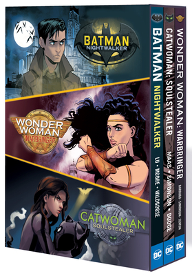 The DC Icons Series: The Graphic Novel Box Set By Marie Lu, Leigh Bardugo, Sarah J. Maas, Louise Simonson, Various (Illustrator) Cover Image