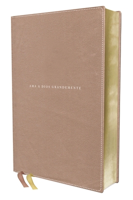 Nbla Biblia AMA a Dios Grandemente, Leathersoft, Oro Rosa, Interior a Cuatro Colores By Nbla-Nueva Biblia de Las Américas, Vida Cover Image