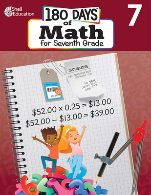 180 Days of Math for Seventh Grade: Practice, Assess, Diagnose (180 Days of Practice)
