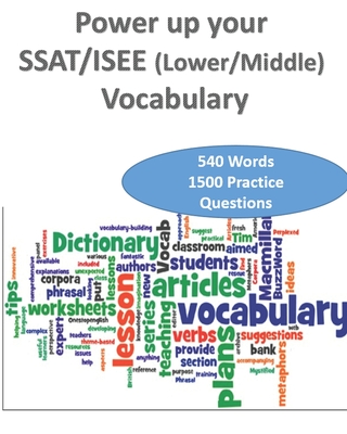 Power up your SSAT/ISEE (Lower/Middle) Vocabulary Cover Image